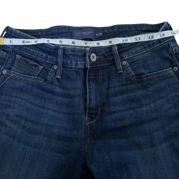 Levi’s Cropped Jeans Women's Size 8 Demi Curved Classic Crop Dark Academia - Picture 7 of 7